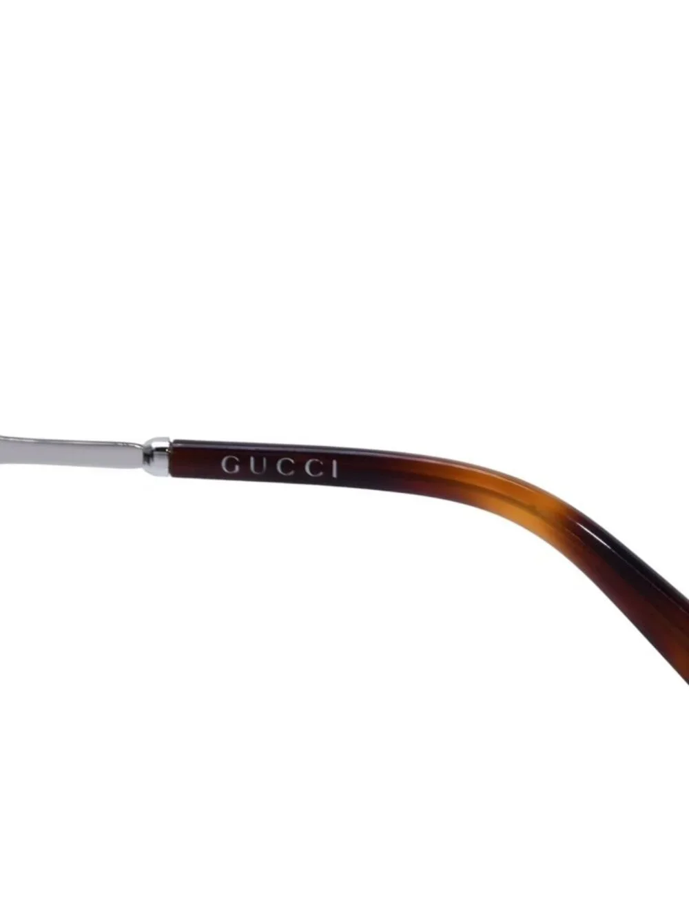 Gucci Sunglasses Green Silver Eyewear